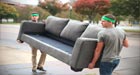 Moving a sofa